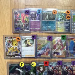 Lot of 20 Japanese Pokemon Cards SRs Masterballs SAR HR CSR - Image 2