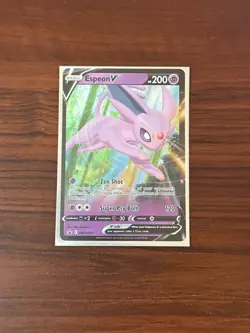 Pokemon TCG Promo ESPEON V SWSH201 - Image 2