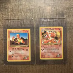 Pokemon Gym Challenge Blaine's Charmeleon 31/132 Charmander 60/132 - Image 1