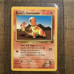 Pokemon Gym Challenge Blaine's Charmeleon 31/132 Charmander 60/132 - Image 2