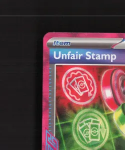 Unfair Stamp 165/167 Twilight Masquerade ACE SPEC Holo Rare Pokemon Card NM - Image 3