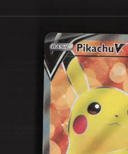 Pikachu V 157/172 Brilliant Stars Full Art Ultra Rare Holo Pokemon Card NM - Image 3