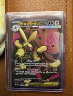 Mega Lopunny ex 115/094 Ultra Rare Pokemon 2025 TCG Phantasmal Flames - Image 1