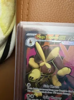 Mega Lopunny ex 115/094 Ultra Rare Pokemon 2025 TCG Phantasmal Flames - Image 3