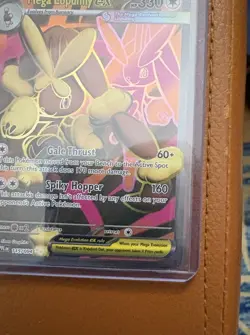 Mega Lopunny ex 115/094 Ultra Rare Pokemon 2025 TCG Phantasmal Flames - Image 5