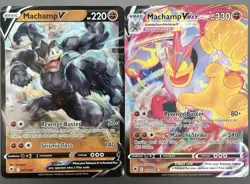Machamp V 72 & Machamp VMAX 73 Astral Radiance Pokemon TCG NM 2 CARD BUNDLE - Image 1