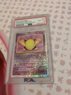 2002 Pokemon Legendary Collection Reverse Foil Drowzee #73 PSA 8 - Image 3