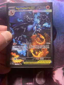 Pokemon TCG Charizard EX Mega Charizard x EX Mega Charizard EX Cards - Image 1