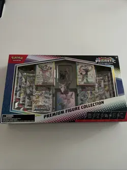 Pokemon x1 PRISMATIC EVOLUTIONS Premium Figure Collection Factory Sealed New - Image 1