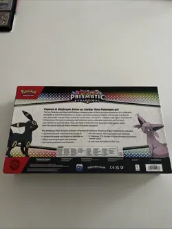 Pokemon x1 PRISMATIC EVOLUTIONS Premium Figure Collection Factory Sealed New - Image 2