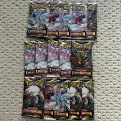 15x Lost Origin Booster Pack Lot Pokemon Sword Shield 2022 Factory sealed - Image 1