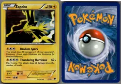 2012 Pokemon, Next Destinies, #41/99 Zapdos, Holo Rare (b) - Image 1