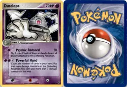 2005 Pokemon, EX Deoxys, #7/107 Dusclops, Holo Rare - Image 1