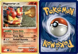 2007 Pokemon, Secret Wonders, #31/132 Magmortar, Holo Rare, Deck Exclusive - Image 1