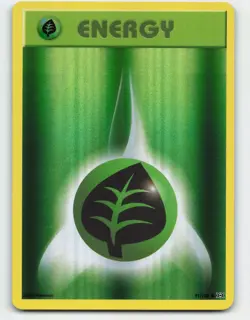 2016 Pokemon, Evolutions, #91/108 Grass Energy, Reverse Holo Common - Image 1