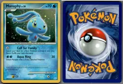 2007 Pokemon, DP Trainer Kit: Manaphy, #4/17 Manaphy, Holo Exclusive - Image 1