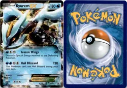 2013 Pokemon, Legendary Treasures, #44/113 Kyurem Ex, Holo Ultra Rare - Image 1
