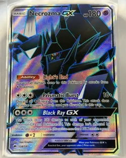 NECROZMA GX 134/147 Full Art Pokemon TCG * SM Burning Shadows Ultra Rare NEW NM - Image 1