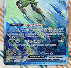 Iron Leaves ex 203/162 Special Illustration Pokemon Temporal Forces NM - Image 2