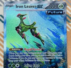 Iron Leaves ex 203/162 Special Illustration Pokemon Temporal Forces NM - Image 4