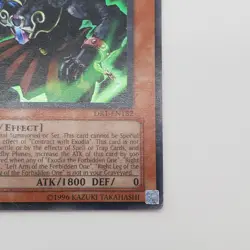 YUGIOH EXODIA NECROSS DR1-EN182 SUPER (MP) TCG - Image 4