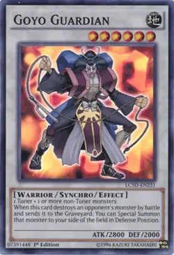 Yugioh! HP Goyo Guardian - LC5D-EN231 - Super Rare - 1st Edition Heavily Played, - Image 1