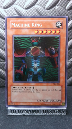 | Yugioh Machine King DL4-001 Super Rare Duelist League Promo LP 🔥 | - Image 1