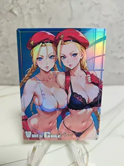 Cammy White Trading Card Waifu Goddess Story Anime Girl holo Karte Manga Full - Image 1