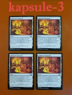 4x Cabaretti Courtyard | Streets of New Capenna | MTG Magic Cards - Image 1