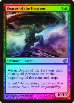 Bearer of the Heavens FOIL Journey into Nyx NM Red Rare MAGIC CARD ABUGames - Image 1