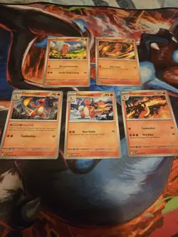 Charmander & Charmeleon Lot Pokemon Cards - Image 1