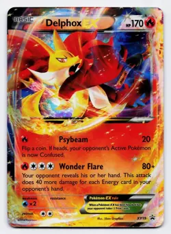 Delphox EX [XY19] XY Black Star Promo [Pokemon Card English] XY19 - Image 1