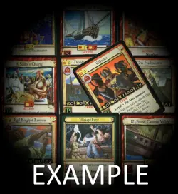 20 x Trading Card in Clear Polybag "7th Sea" CCG/TCG-new-engl. - Image 3
