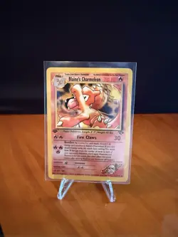 Blaine’s Charmeleon 31/132 1ST EDITION Gym Challenge WOTC Pokemon Card - Image 1