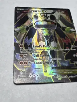 Pokemon TCG Zygarde EX Full Art Alternate Card 54a/124 XY Fates Collide LP Rare - Image 2