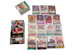 One Piece Card Game OP09 Rare Foil Cards + Spare Card Bunde Japanese | C3 G844 - Image 1