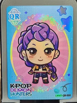 Rumi K-Pop Demon Hunters Exquisite Card Anime Holo QR QR-006 - Image 1