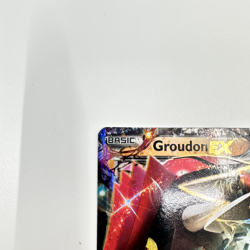 Pokemon Card Groudon EX XY42 XY Black Star Promo Half Art Ultra Rare L/P - Image 3