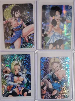 Dragon Ball Z Sexy Edition Hentai Custom Art Anime Waifu Card Set - Image 3