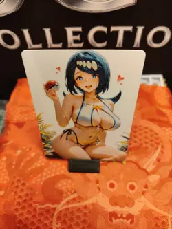 Lana's Mom - Pokemon Trainer Waifu Double-Sided Custom Card - Image 2