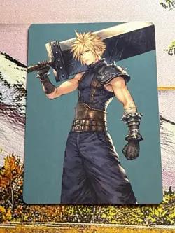 Cloud - EX Soldier Art Card Mtg 50/53 Final Fantasy Magic The Gathering - Image 1
