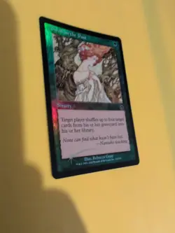 Dwell on the Past. Sorcery MTG Card. Old Vintage shooting star Foil. Torment. - Image 3