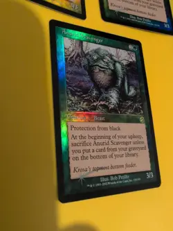 Anurid Scavenger x3 Beast MTG Card. Old Vintage shooting star Foil. Torment. - Image 2
