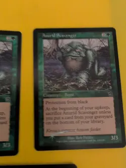 Anurid Scavenger x3 Beast MTG Card. Old Vintage shooting star Foil. Torment. - Image 4