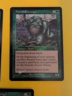 Anurid Scavenger x3 Beast MTG Card. Old Vintage shooting star Foil. Torment. - Image 5