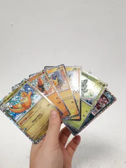 Large Bundle of Pokemon Cards with Golisopod EX and Holos 2022 Set - Image 5