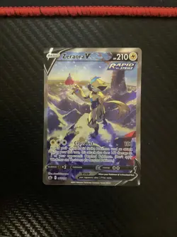 Zeraora v 166/198 Chilling Reign Holo Card Pokemon TCG Full Art English NM - Image 1
