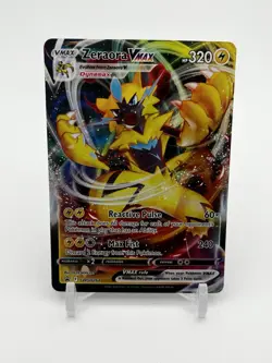 Pokemon Zeraora VMAX SWSH264 SWSH: Sword & Shield Promo Cards Holo - Image 1