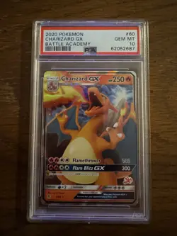 Charizard Battle Academy Stamped Card #60 PSA 10 - Image 1