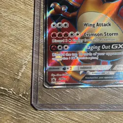 Pokemon Charizard GX SM60 Full Art Promo Holo English TCG Card - Image 2